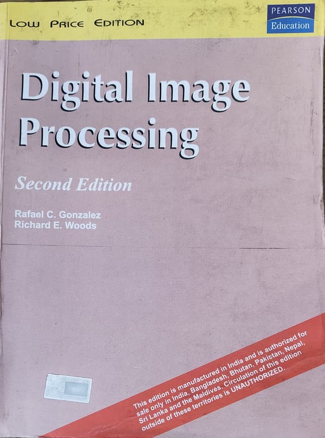 Digital Image Processing, Second Edition (Paperback)